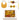 Copper & White Baby Bib & Pacifier Clip Set (4 piece) Mustard