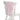 Pink Cotton Cellular Pram Blanket