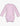 Pink Combed Cotton Long Sleeve Plain Bodysuit